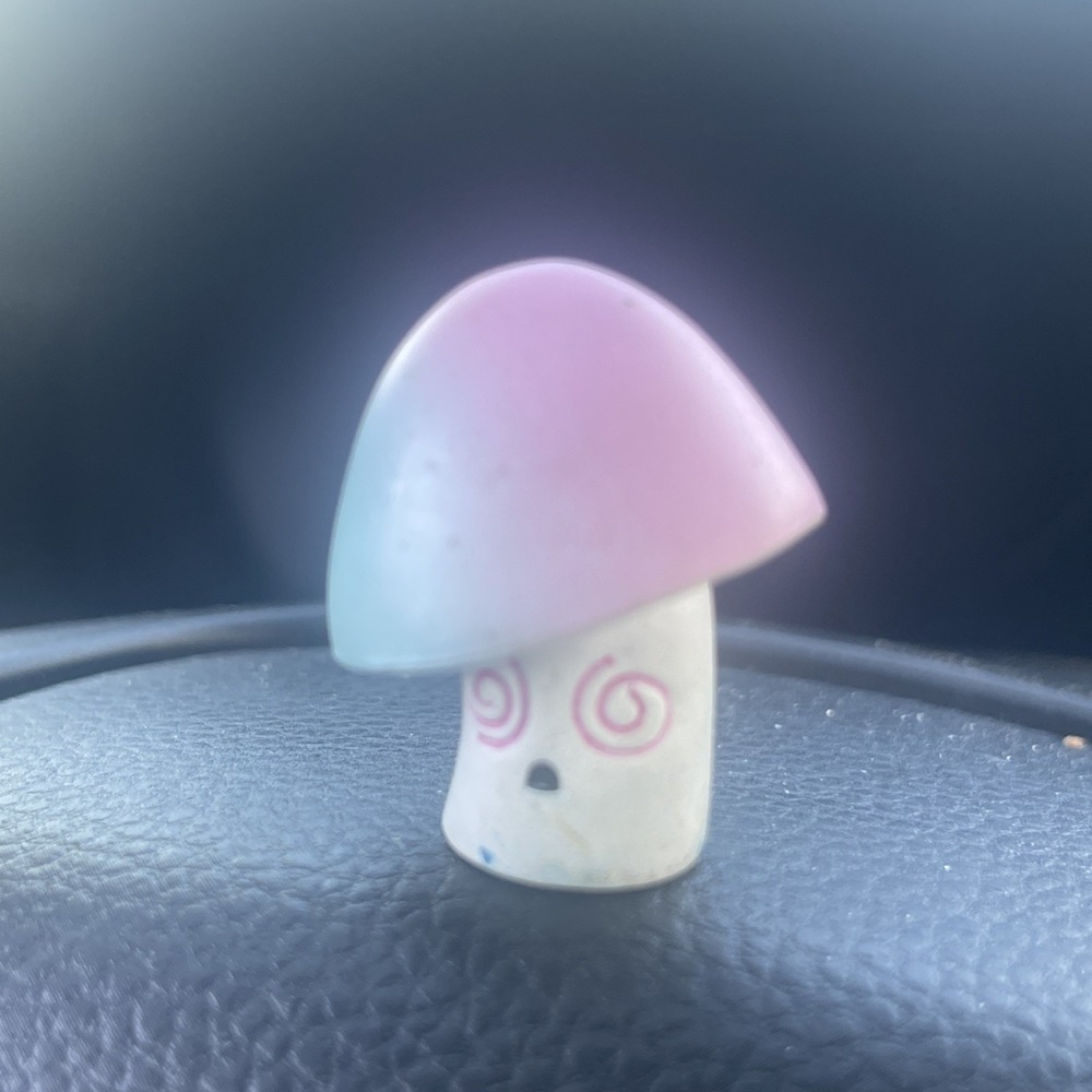 RARE Jazwares 2015 Plants vs Zombies PvZ Hypno-Shroom Mini Figure Toy 1.5" Loose